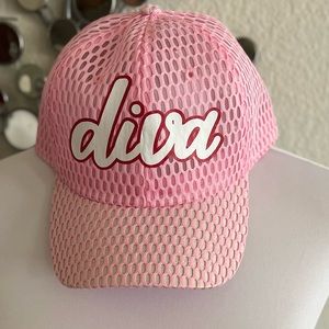 Pink Diva Fashionable Hat pink